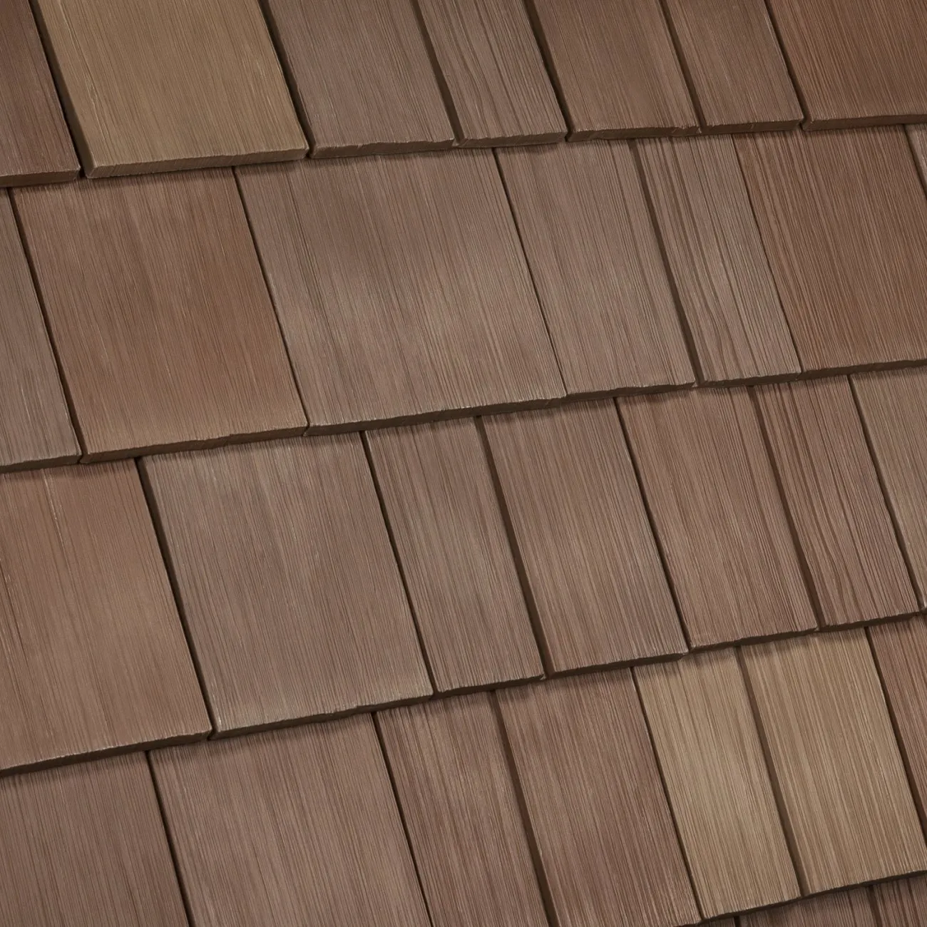 DaVinci Roofscapes Select Shake Autumn roof shingle swatch